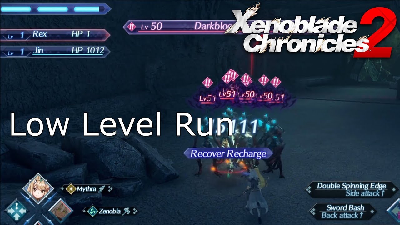 [XC2 NG+] Ch. 7-8 Bosses at Lowest Level Possible