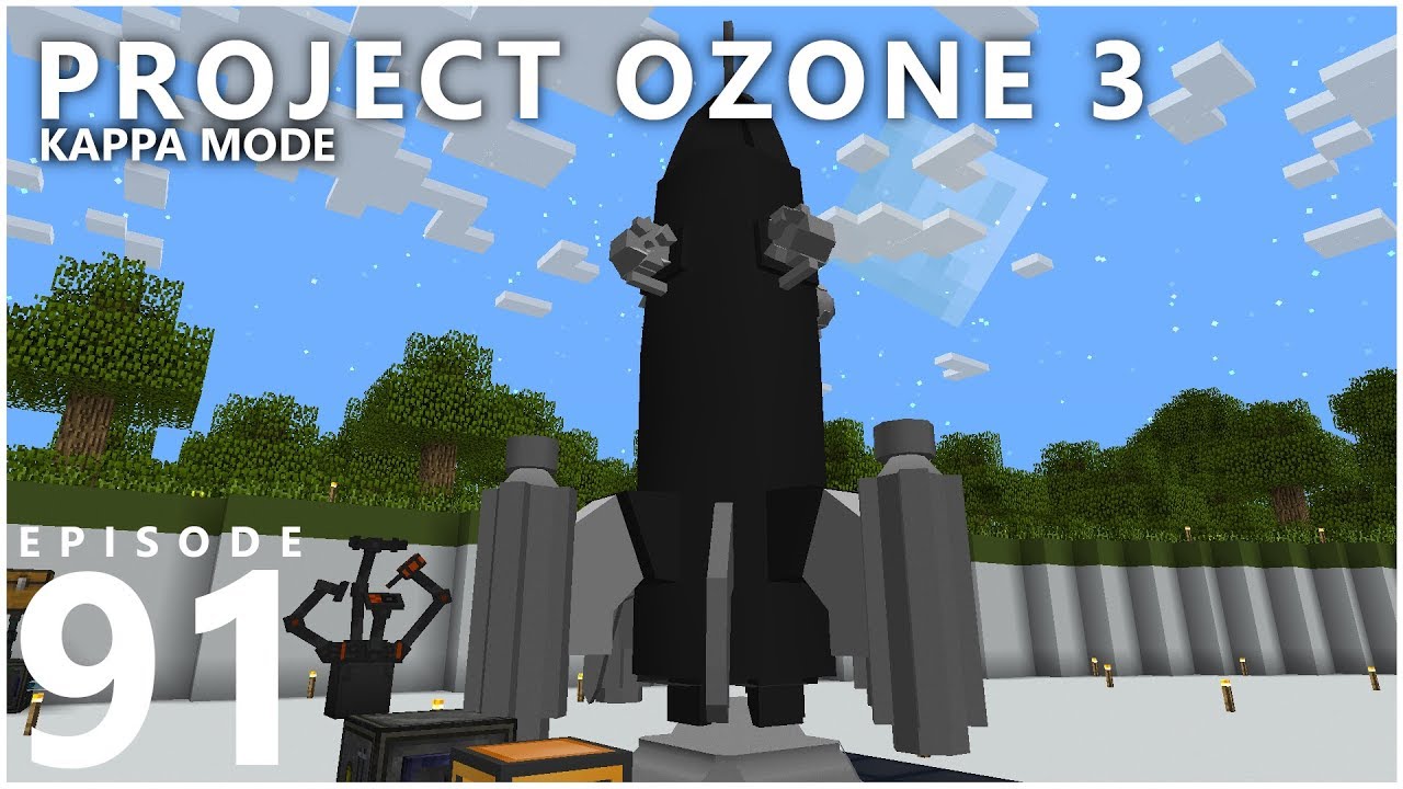 Project Ozone 3 Kappa Mode - URANUS [E91] (Modded Minecraft Sky Block)