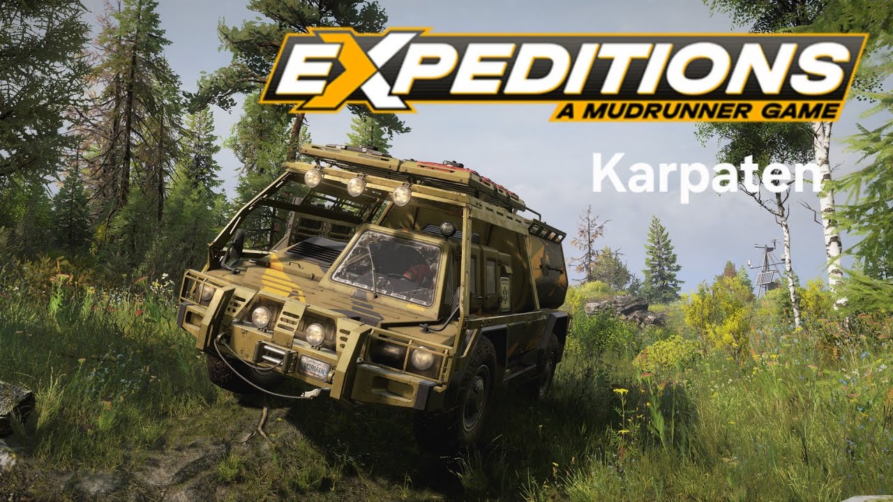 EXPEDITIONS a Mudrunner Game CO-OP #18| Mechanische Wetterfrösche (Karpaten)