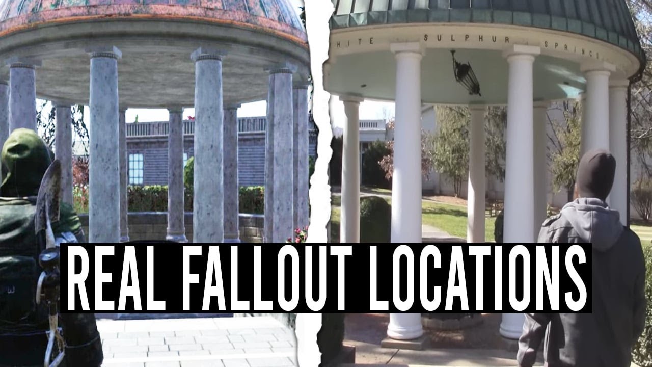 Over 1 Hour of Visiting Real Fallout Locations and Comparing How Accurate Bethesda Made Them in Game
