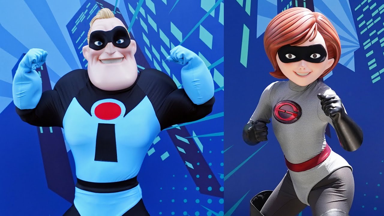Mr. & Mrs. Incredible Meet in New Supersuits for Pixar Fest at Disneyland Resort - The Incredibles