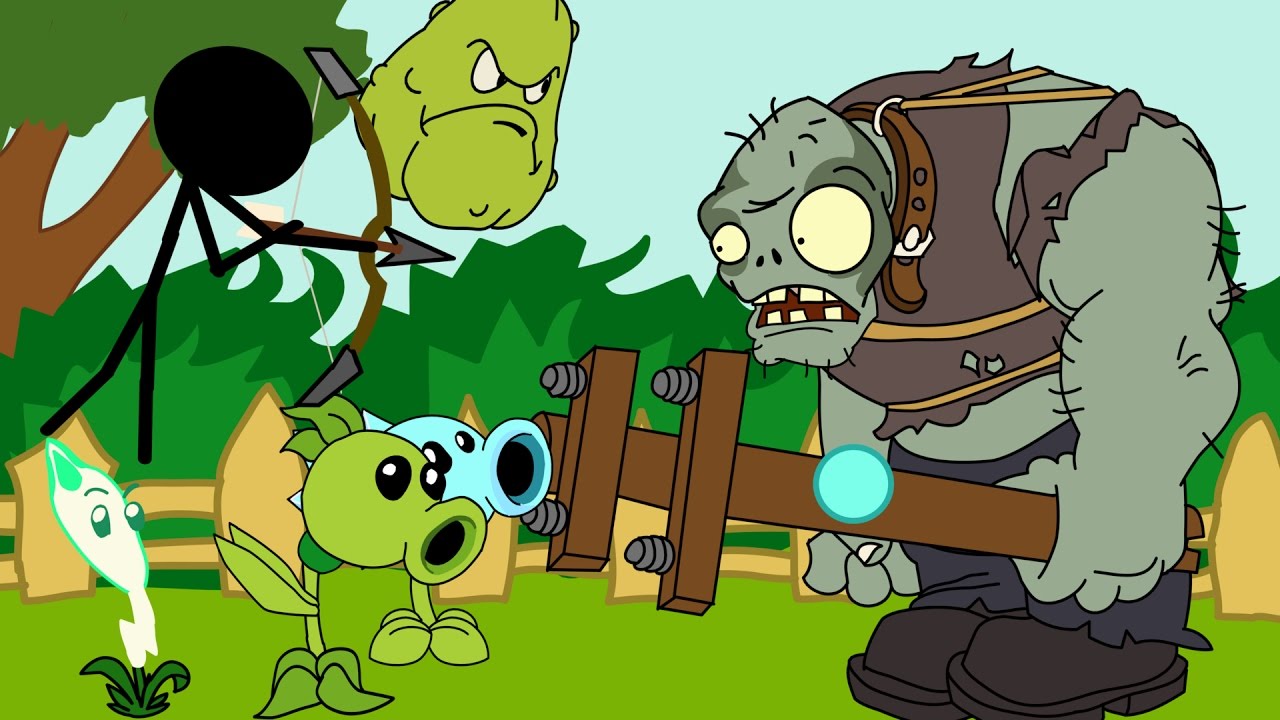 Plants vs. zombies ANIMATION vs Zombies (Cartoon)