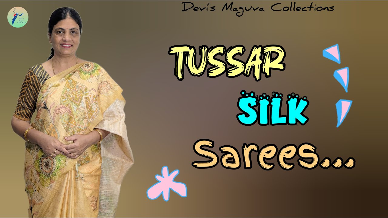 🌟Tussar silk sarees @ Devi's Maguva Collections||7396841375 #saree