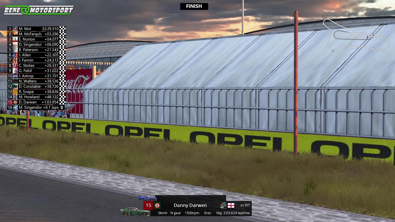 Assetto Corsa - GTR Legends @ Union Ring - Final Round - RRM