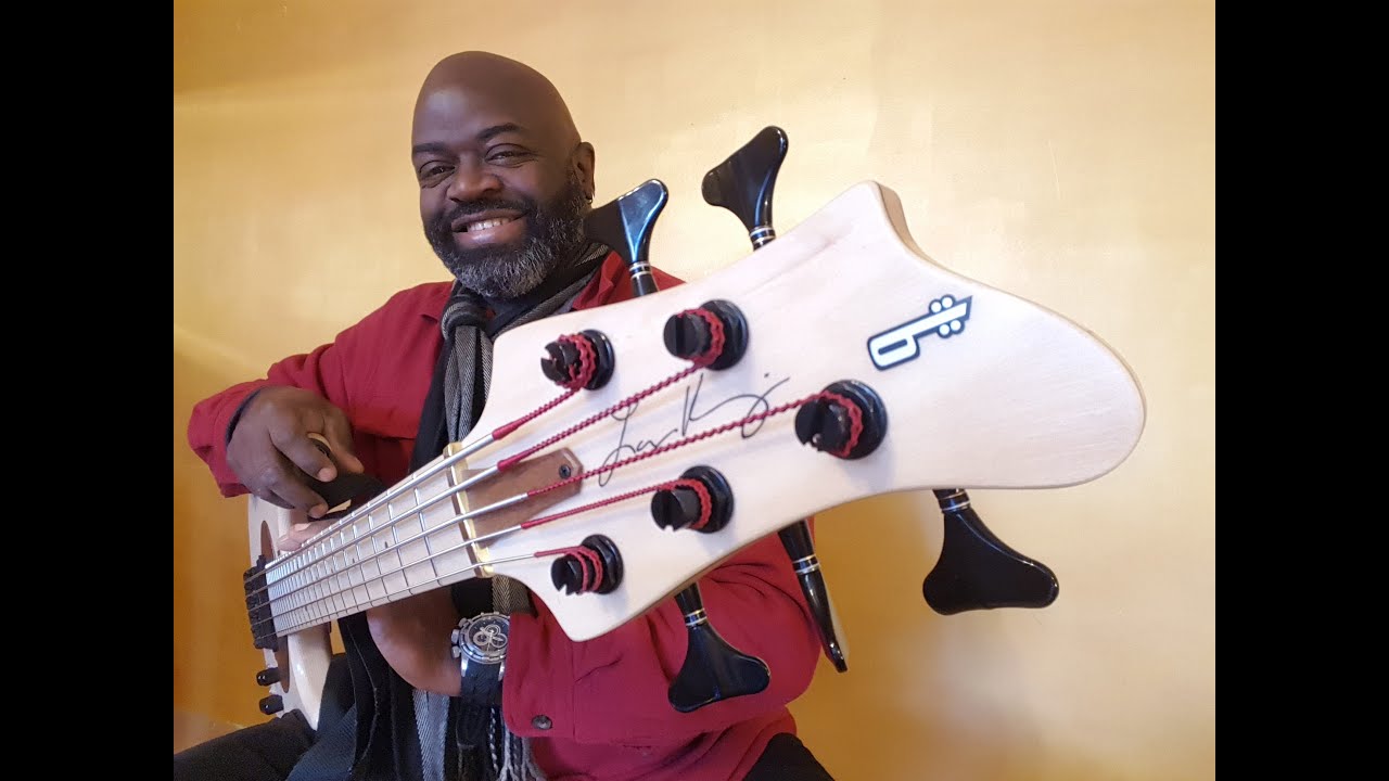 LARRY KIMPEL LK5 SIGNATURE BASS DEMO From Combe - Luthier