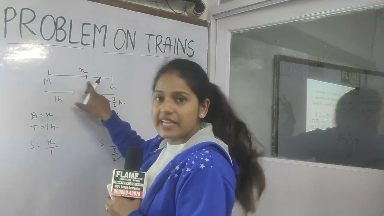 A train X starts from Meerut at 4 p.m. and reaches Ghaziabad at 5 p.m. while