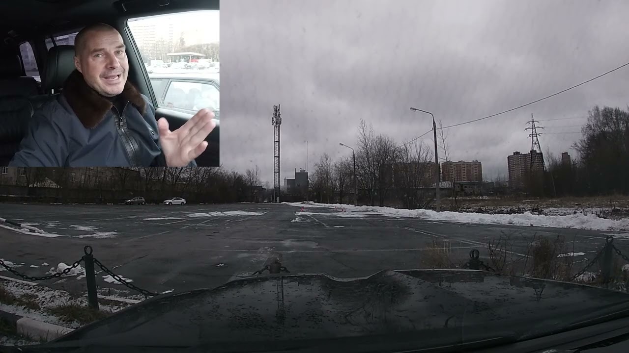 Характерные ошибки на площадке (Площадка ГИБДД г.Пермь)