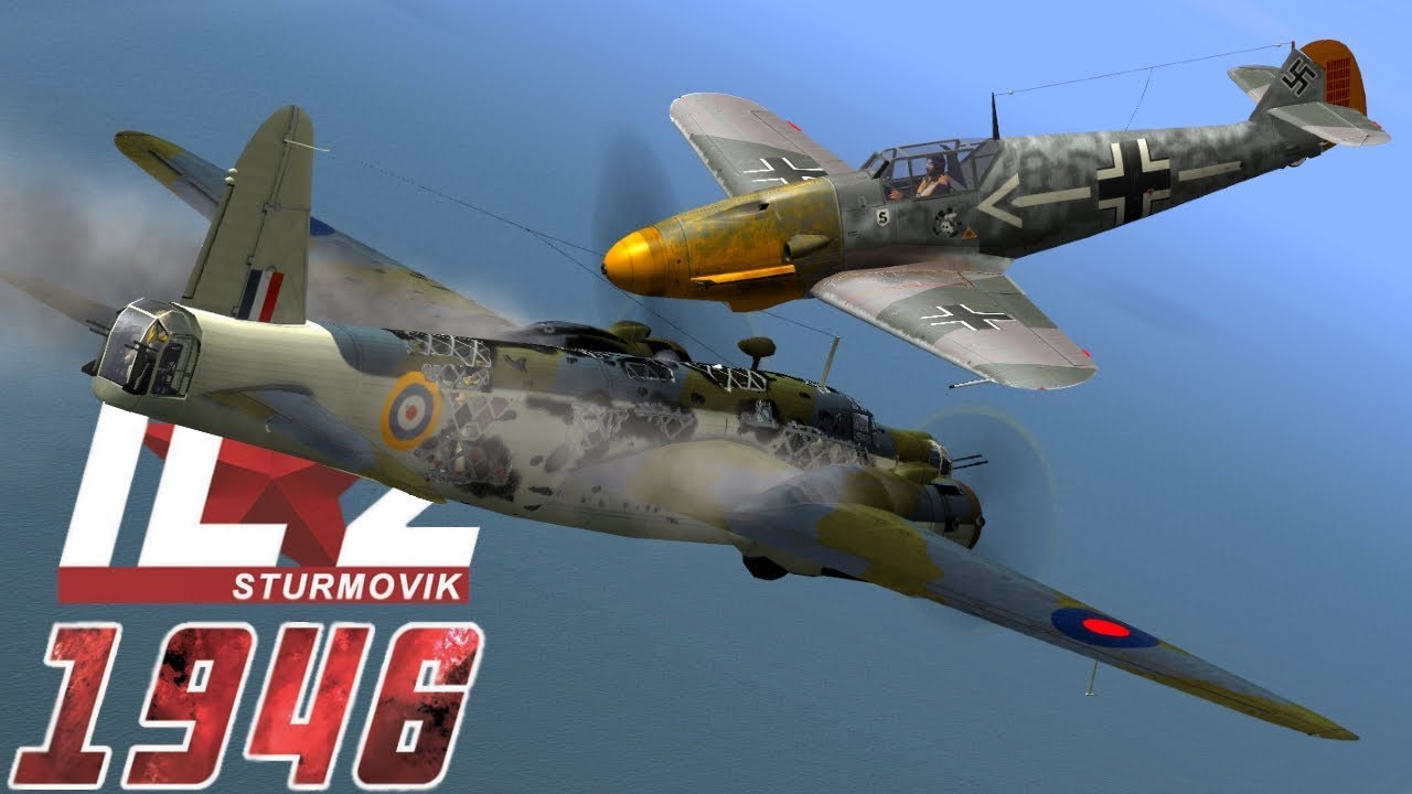 Full IL-2 1946 mission: JG 26 Channel Action
