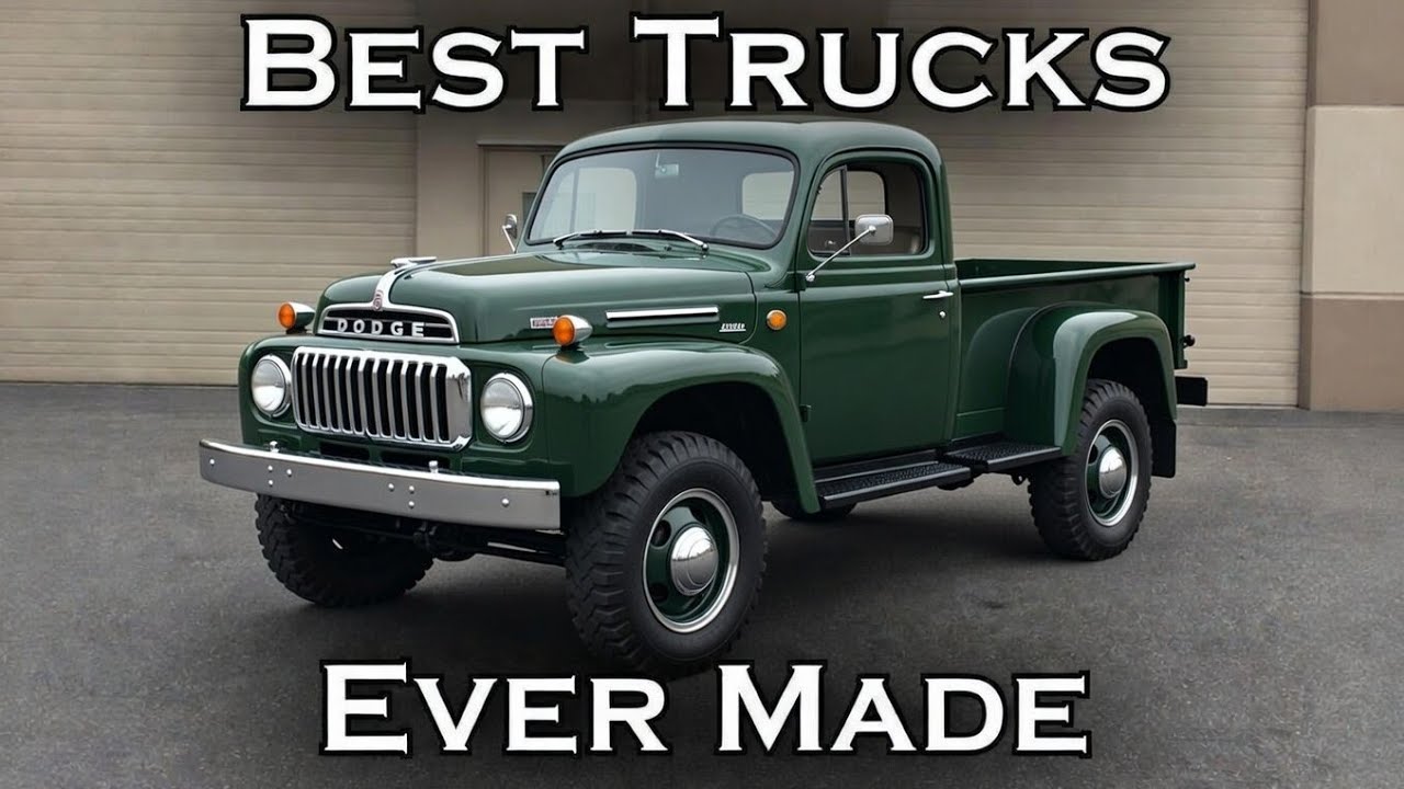 Top 10 Coolest and Most Reliable Trucks of All Time