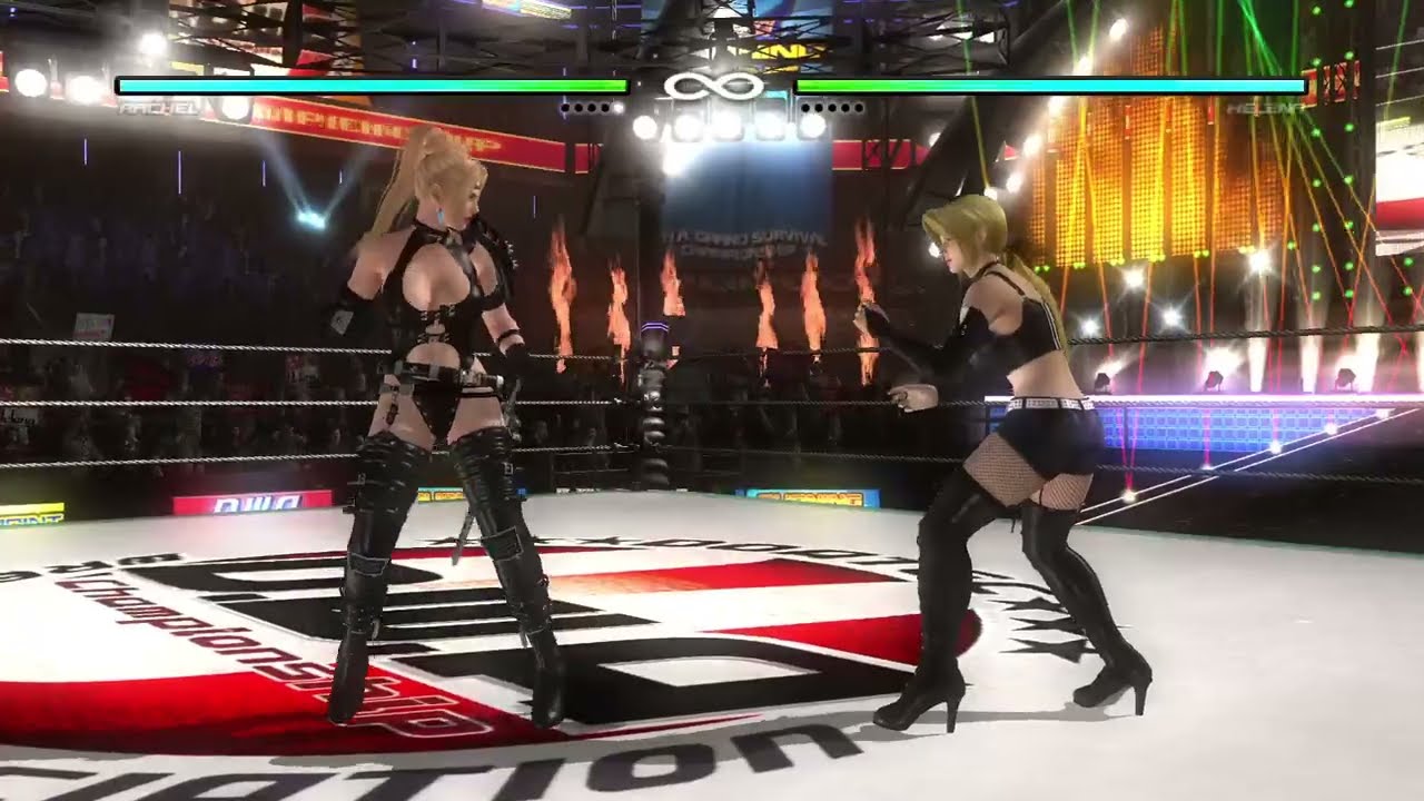 DEAD OR ALIVE 5 Last Round Rachel vs Helena