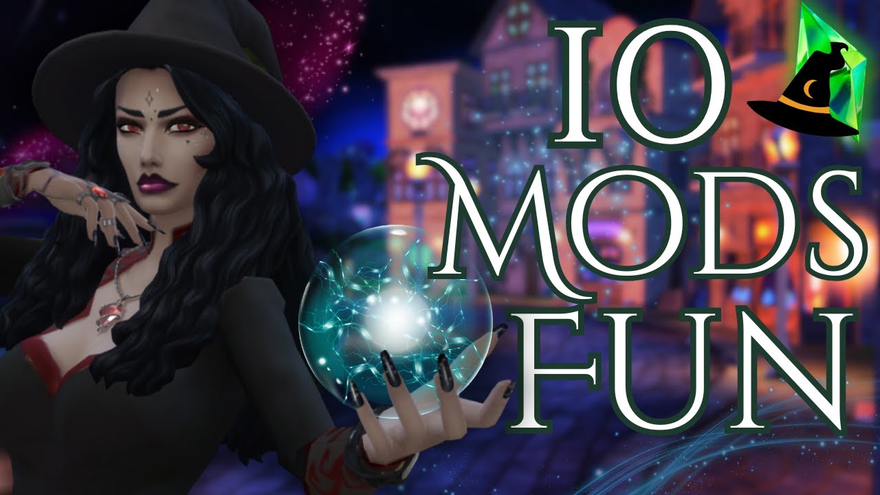 10 MODS pour ne plus jamais vous ENNUYER avec les sorciers ! | Les Sims 4