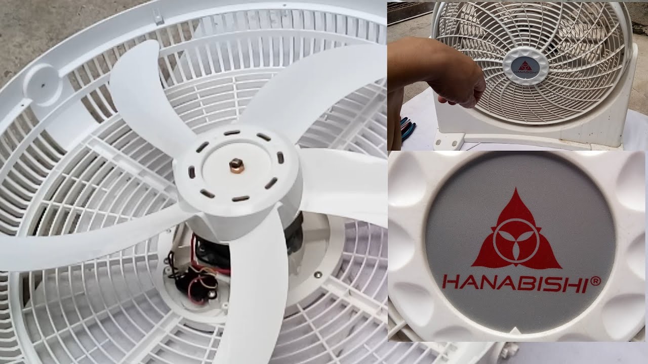 HANABISHI ELECTRIC FAN REPAIR TUTORIAL