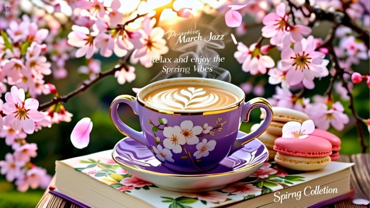 Positive March Jazz ☕ Happy Light Spring Coffee & Relaxing Bossa Nova for Great Mood