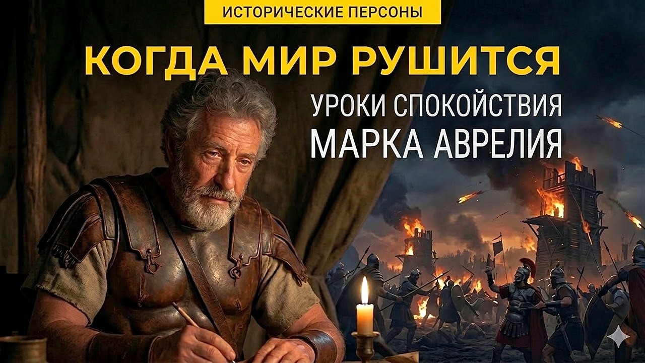МАРК АВРЕЛИЙ: император-философ 🦉 Уроки стоицизма