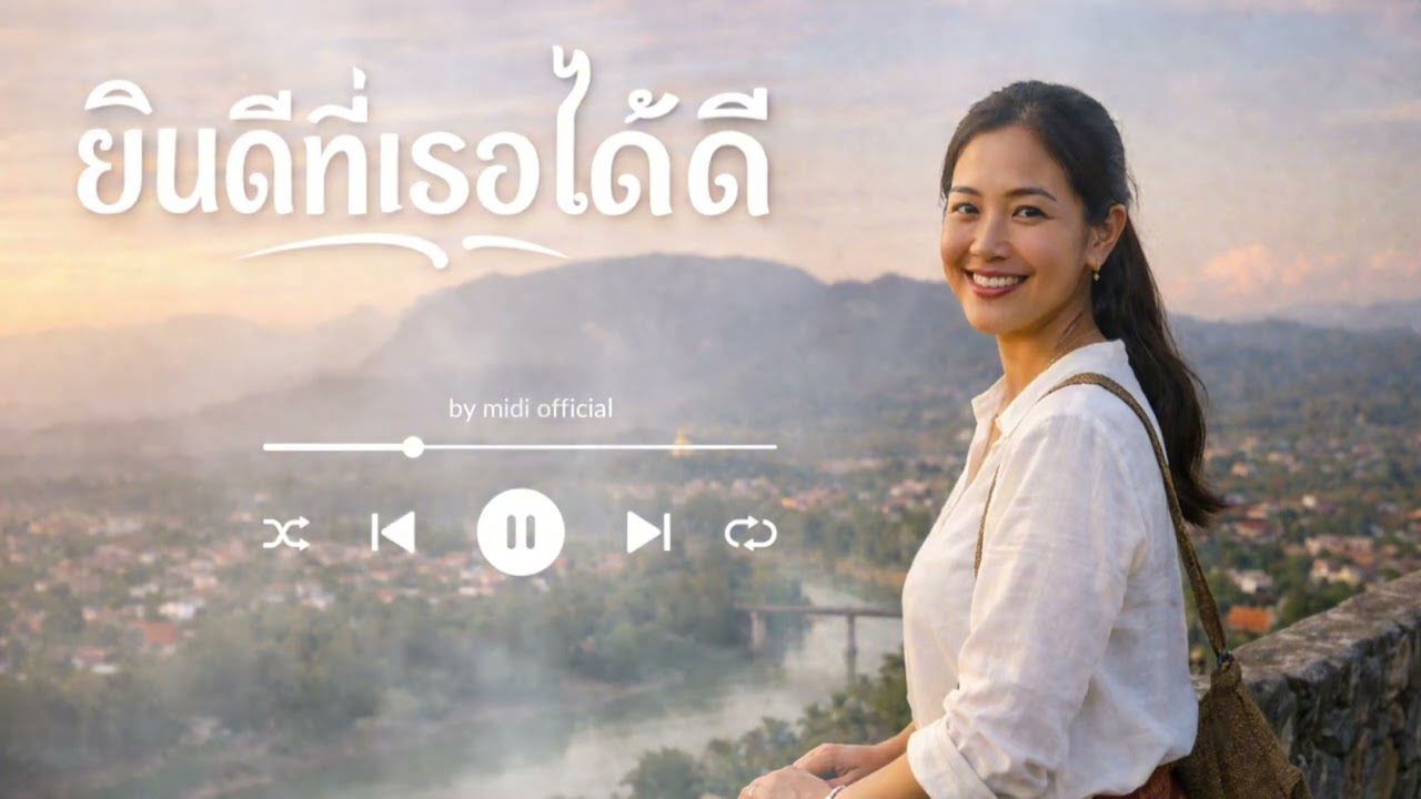 ยินดีที่เธอได้ดี |ຍີນດີທີ່ເຈົ້າໄດ້ດີ | Official music video
