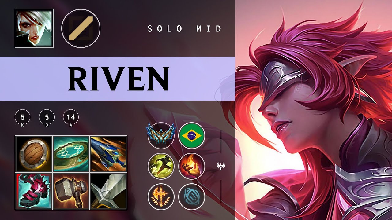 Riven Mid vs Viktor - BR Challenger Patch 25.24