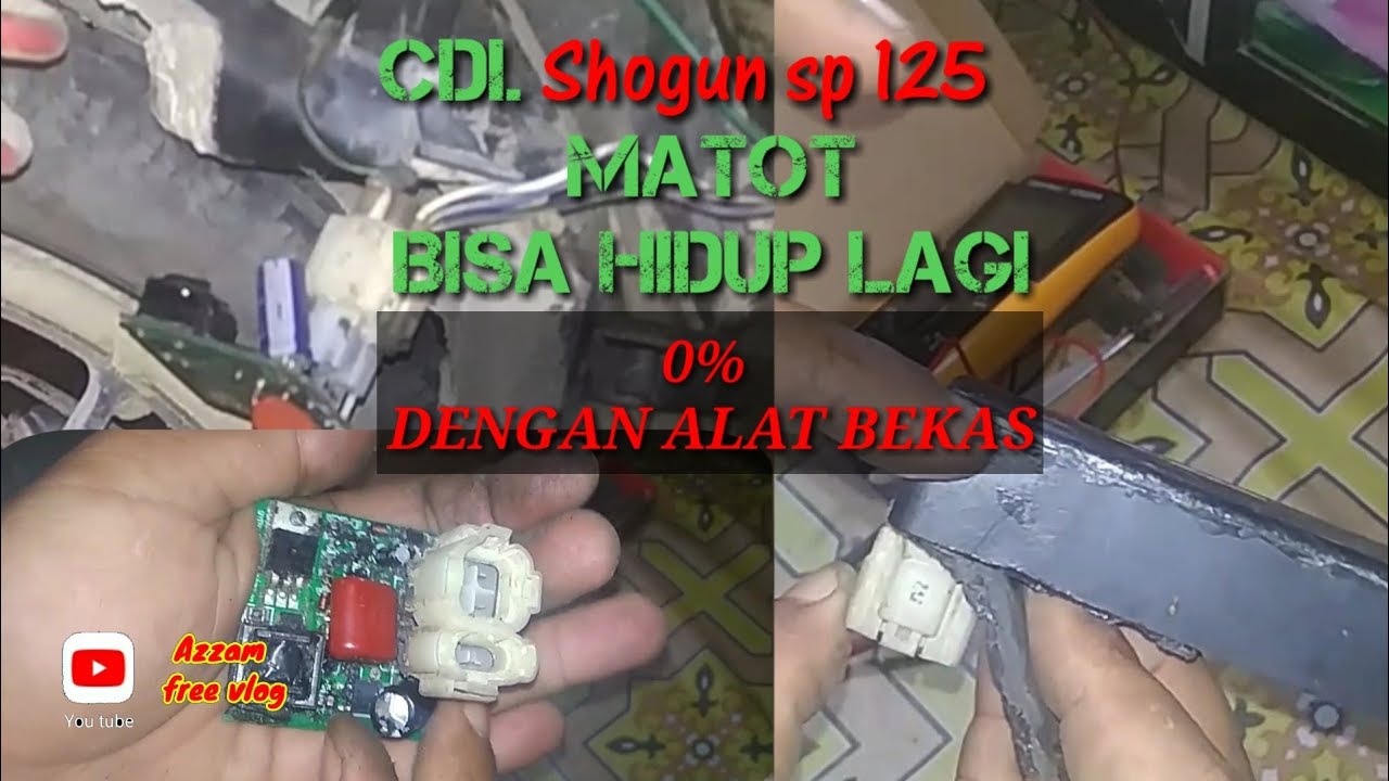 CARA MEMPERBAIKI CDI SHOGUN SP 125 MATOT
