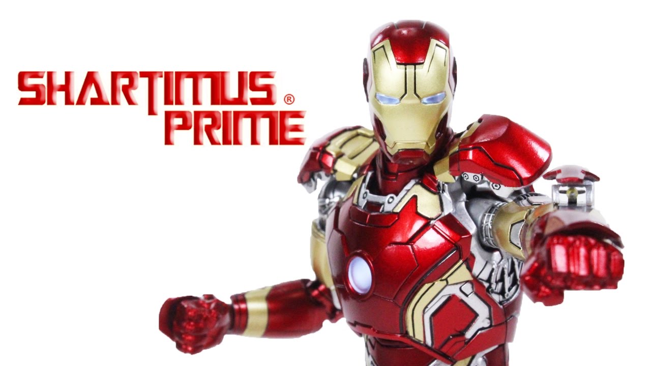 Comicave Mark 43 Iron Man 6 Inch Die Cast Marvel's Avengers Age of Ultron Movie Toy Figure Review