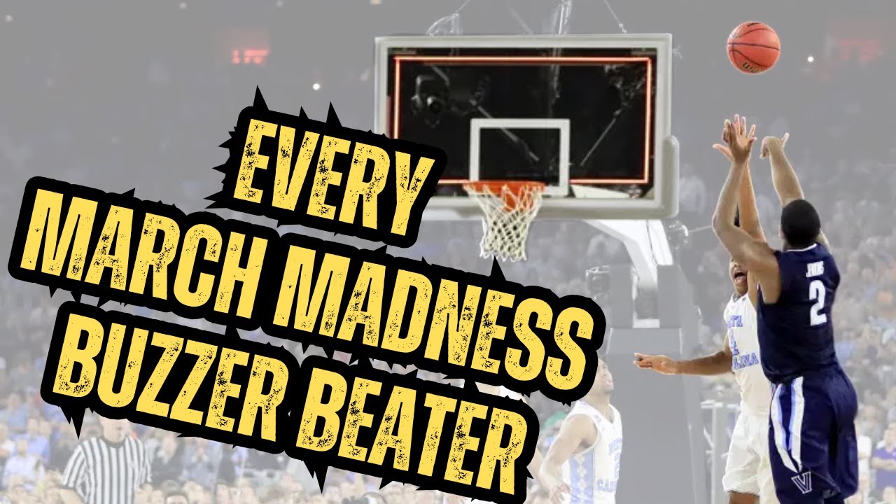 Every March Madness True Buzzer Beater 1977-2025
