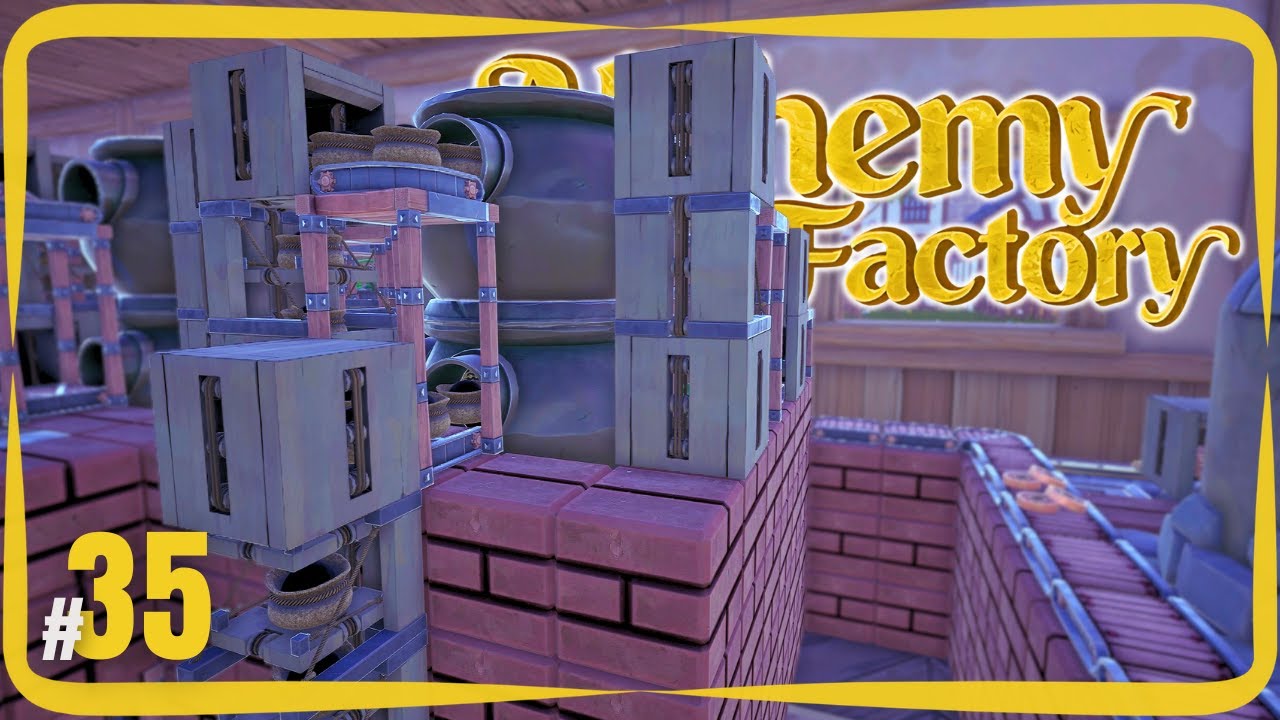 #35 - Heute gibt's SCHWARZPULVER aus dem KESSEL! - ALCHEMY FACTORY - Let's Play Deutsch