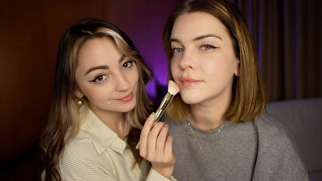 ASMR | Roxane me maquille 🫶🏻 (chuchotements relaxants)