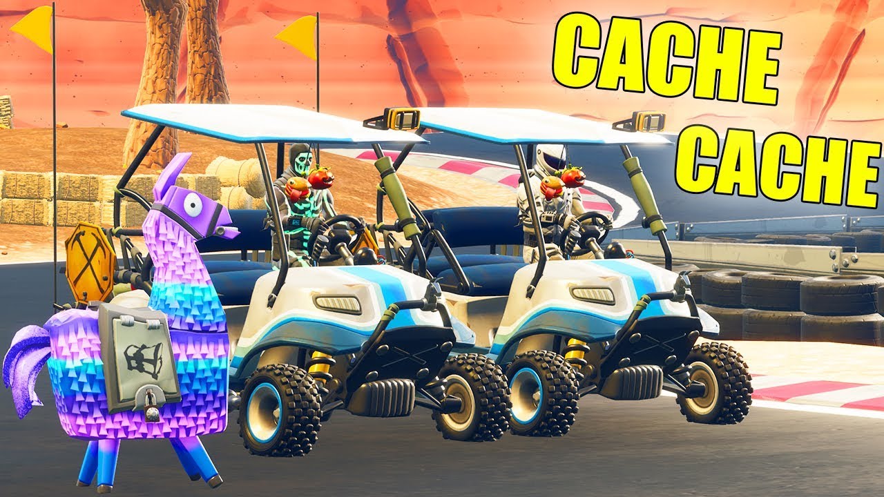 LA MEILLEURE COURSE ! (Cache Cache Fortnite)