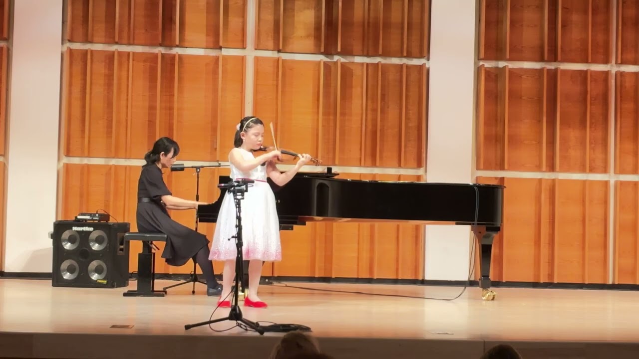 Elina and Lily performing together first time.