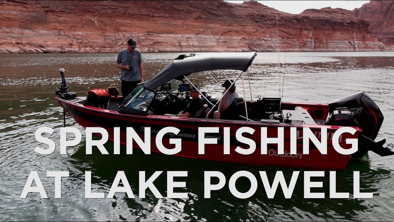 Spring Fishing and New Lund Boat Unveiled at Lake Powell