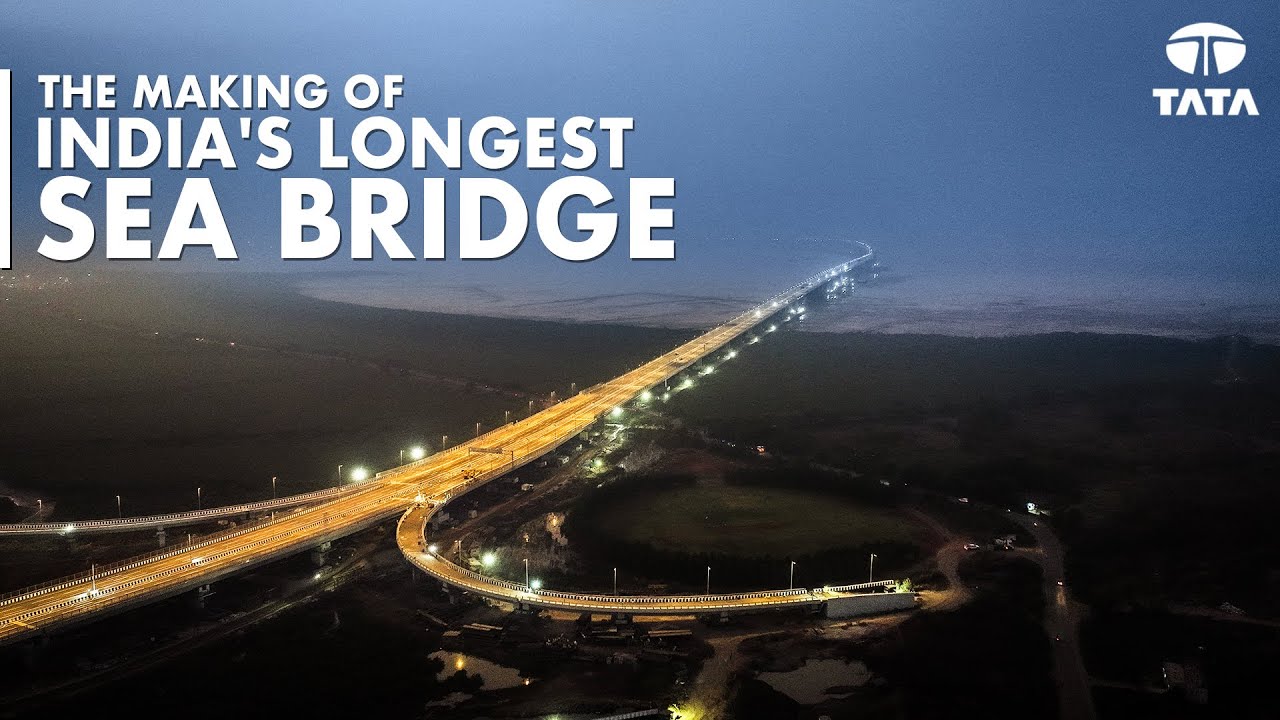 Mumbai Trans Harbour Link: India&rsquo;s Longest Sea Bridge & Engineering Marvel | #FirstLook