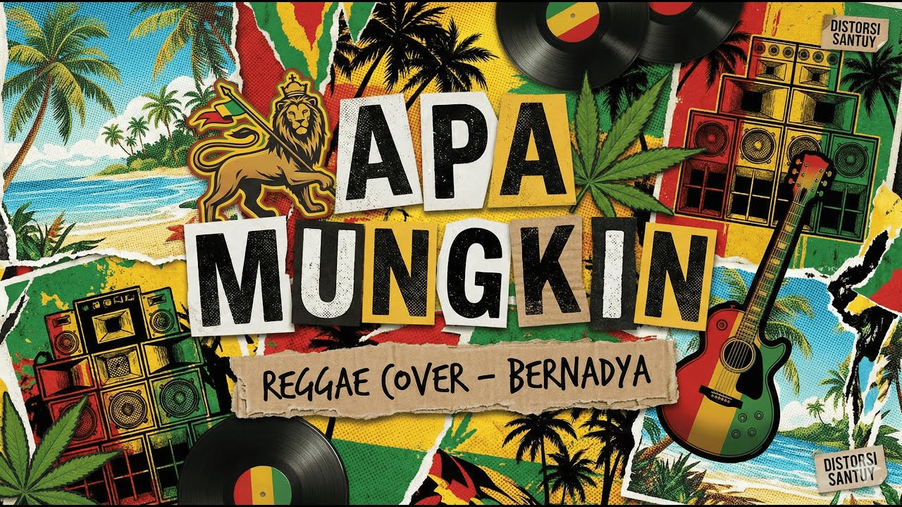 Apa Mungkin - Bernadya | REGGAE COVER (Galau Sambil Goyang di Pantai)