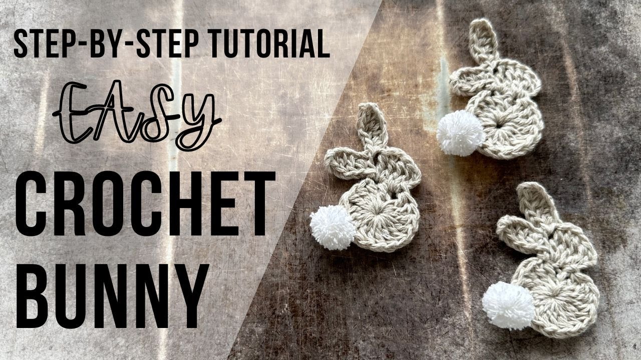 Easy Crochet Bunny | Free Pattern | Step-By-Step Beginner Tutorial