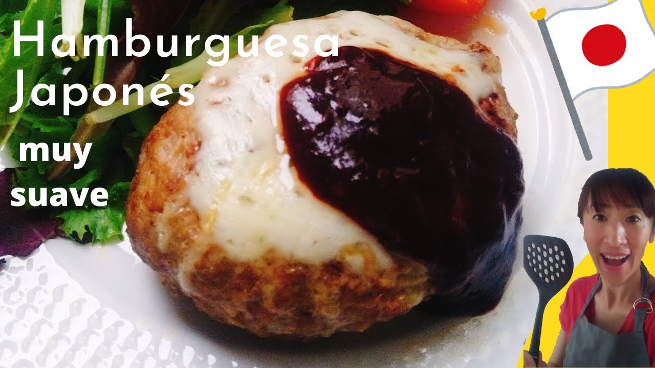¿Cómo preparar Hamburguesa estilo de japón ? Recetas Comida Japonesa