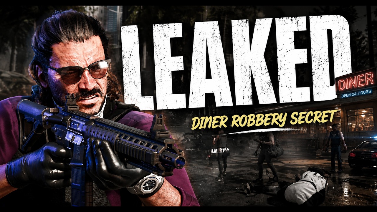 Утечка геймплея GTA 6: ограбление закусочной, которое взорвало интернет