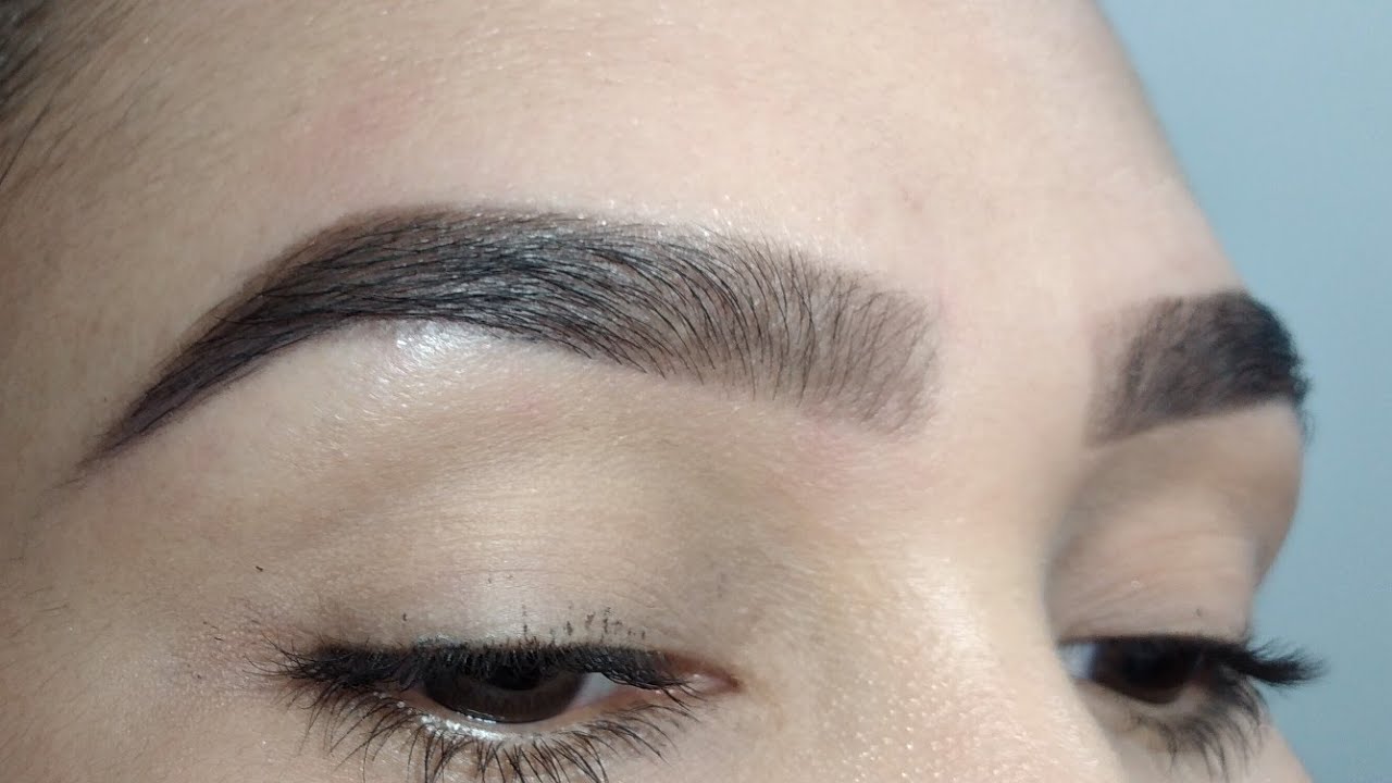 como aplicar correctamente el bigen  como lograr un degradado con bigen cejas con bigen principiante