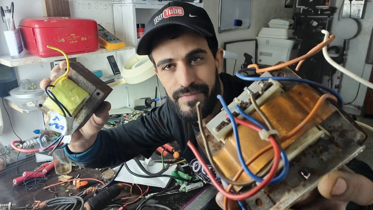 تجارب باستخدام محول فرن الميكرويف