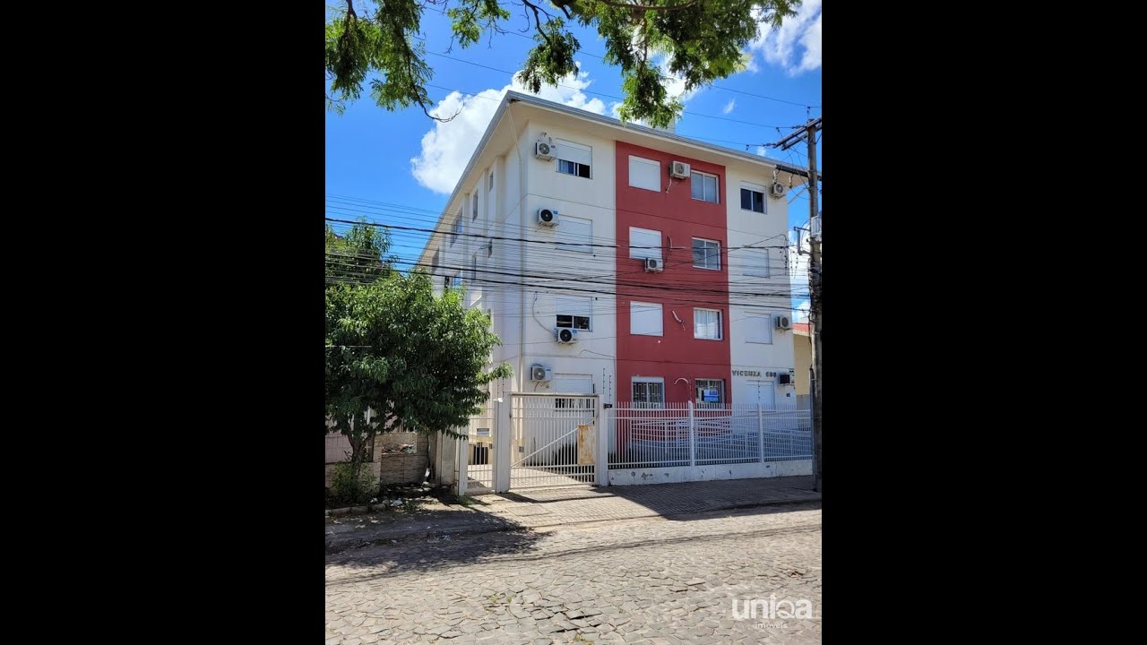 Alugo apto 01 quarto churrasqueira elevador e garagem perto da UFSM Ed Vicenza