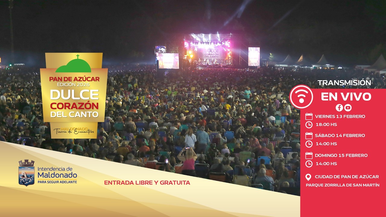 Dulce Corazón del Canto 2026 - Sábado 14/2 14hs