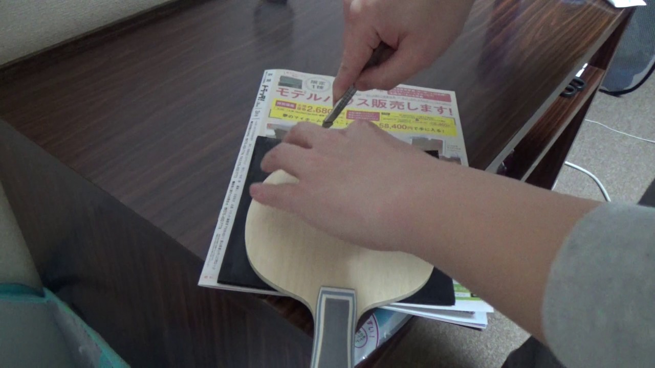 How to make your own custom table tennis racket