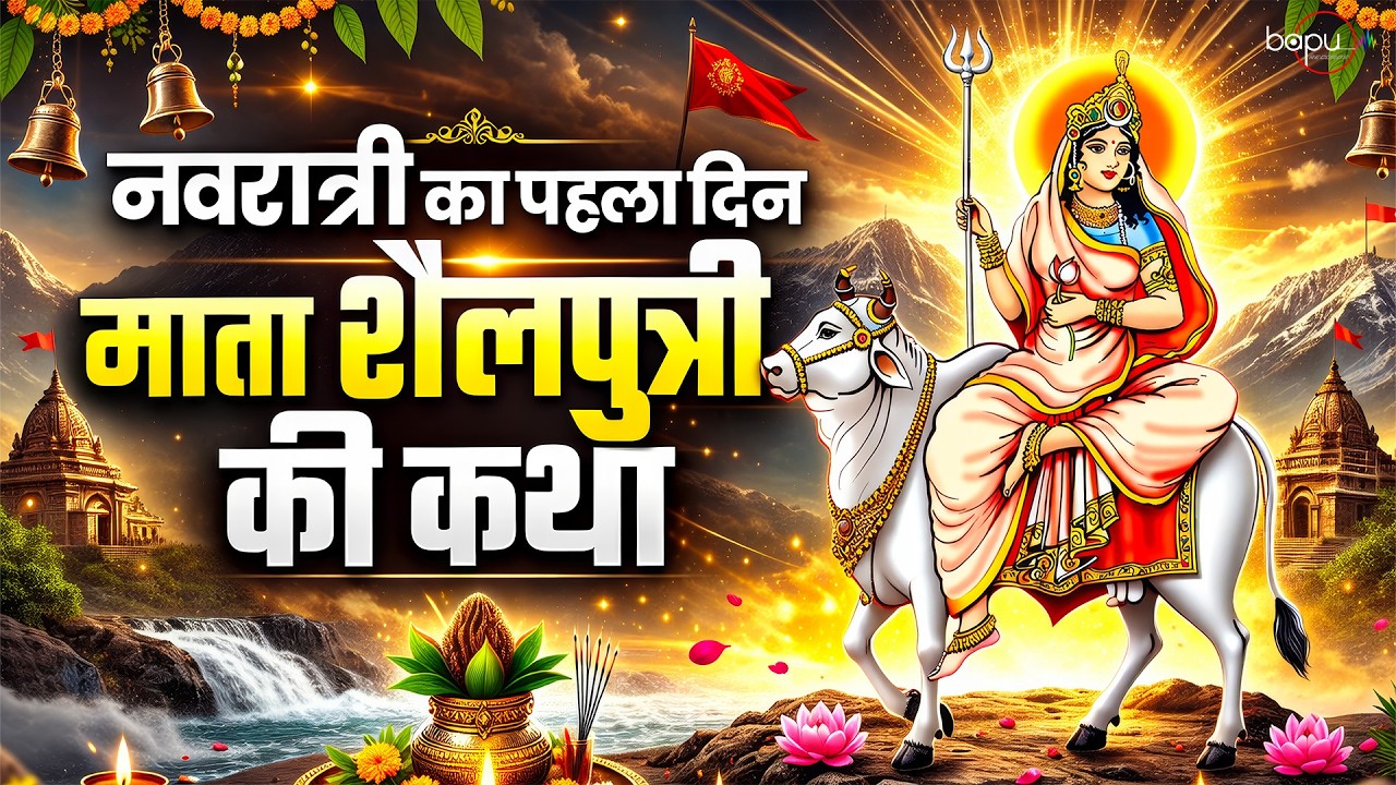 पहला नवरात्रा स्पेशल 2026 | Shailputri Mata Ki Katha | शैलपुत्री माता की कथा | Chaitra Navratri Day1