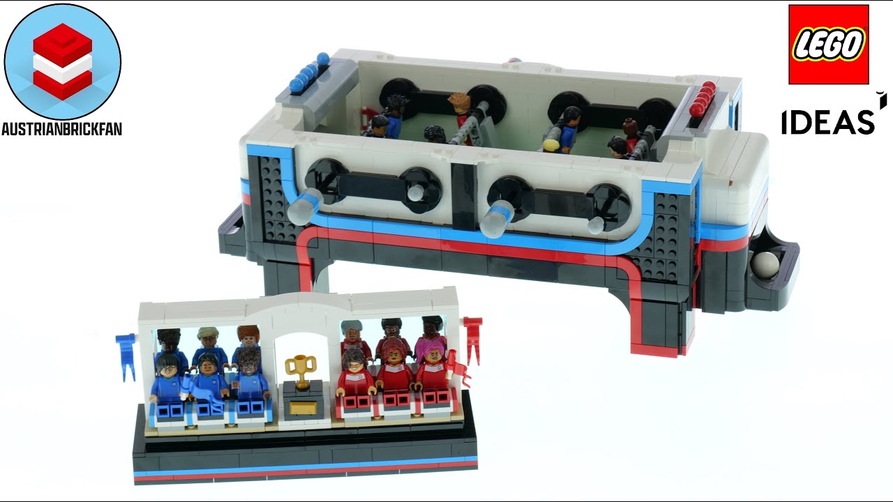 LEGO Ideas 21337 Настольный футбол — обзор LEGO Speed ​​Build