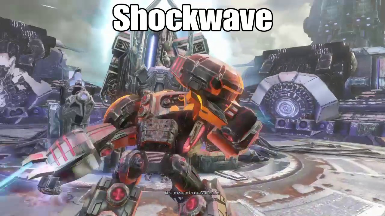 SHAREfactory&trade; Transformers: Fall of Cybertron. All Grimlock Executions