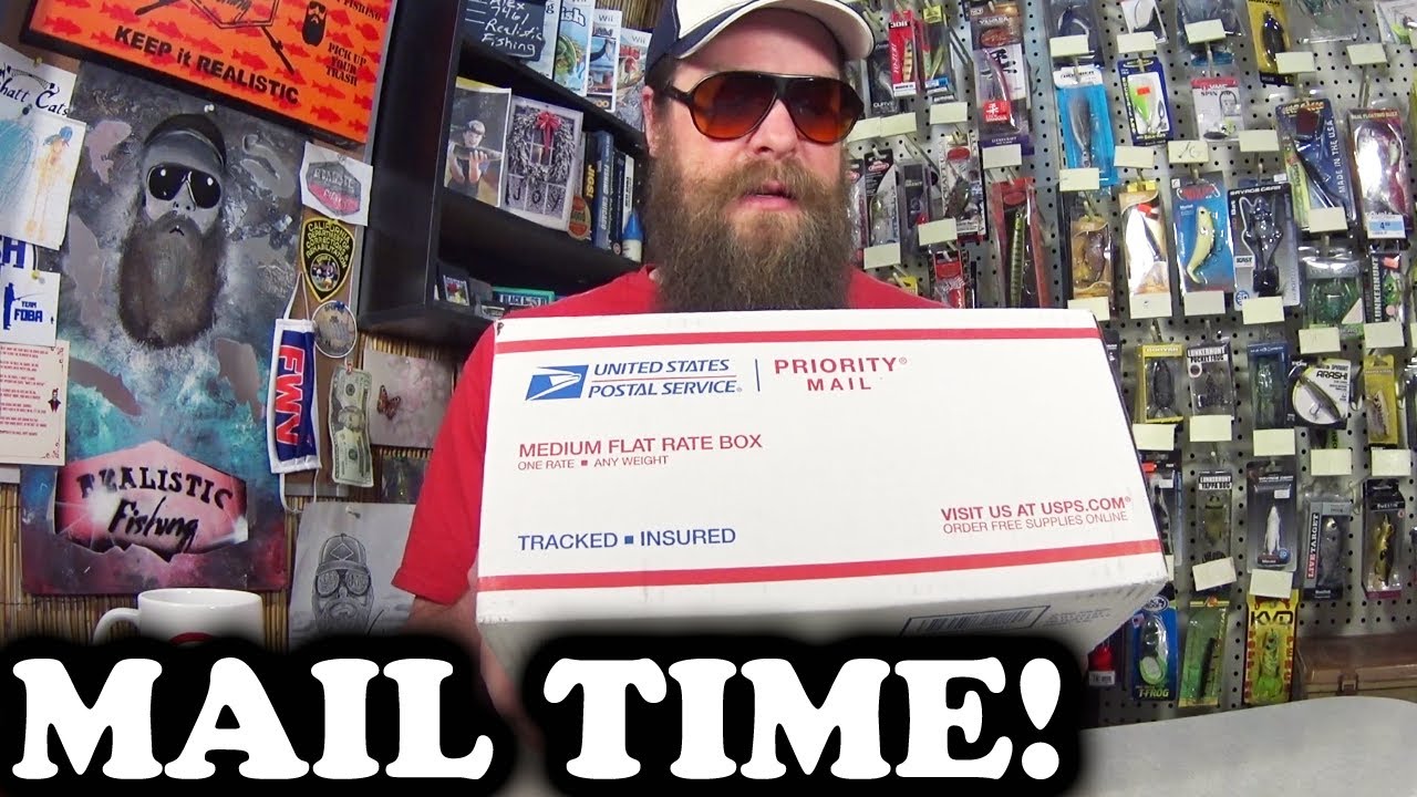 Realistic Fishing Lure Mail Unboxing! Fishing Sunglasses & Tackle (closed)