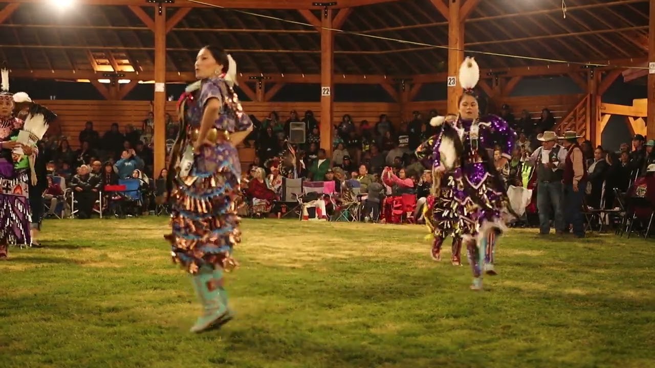 MGBHLM Powwow 2022, Saturday Night Live, Women's Purple Jingle Dress Special... PUMP UP THE VOLUME!!
