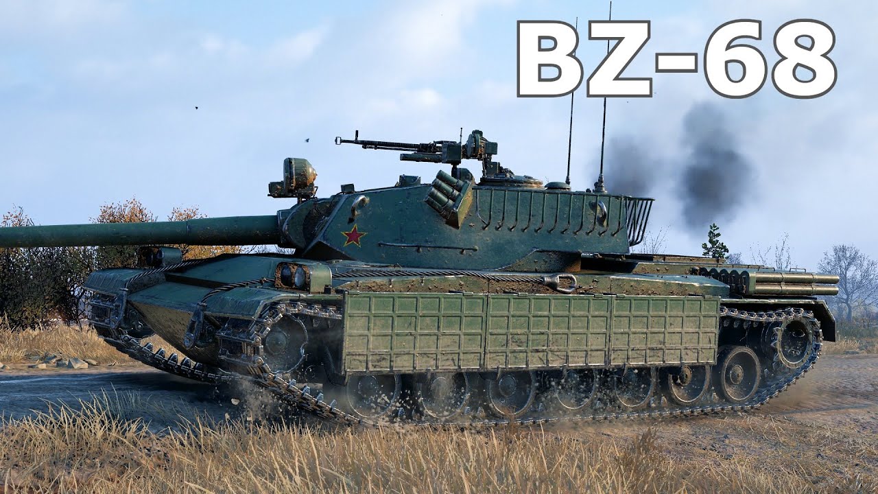 World of Tanks BZ-68 - 9 Kills 8,7K Damage