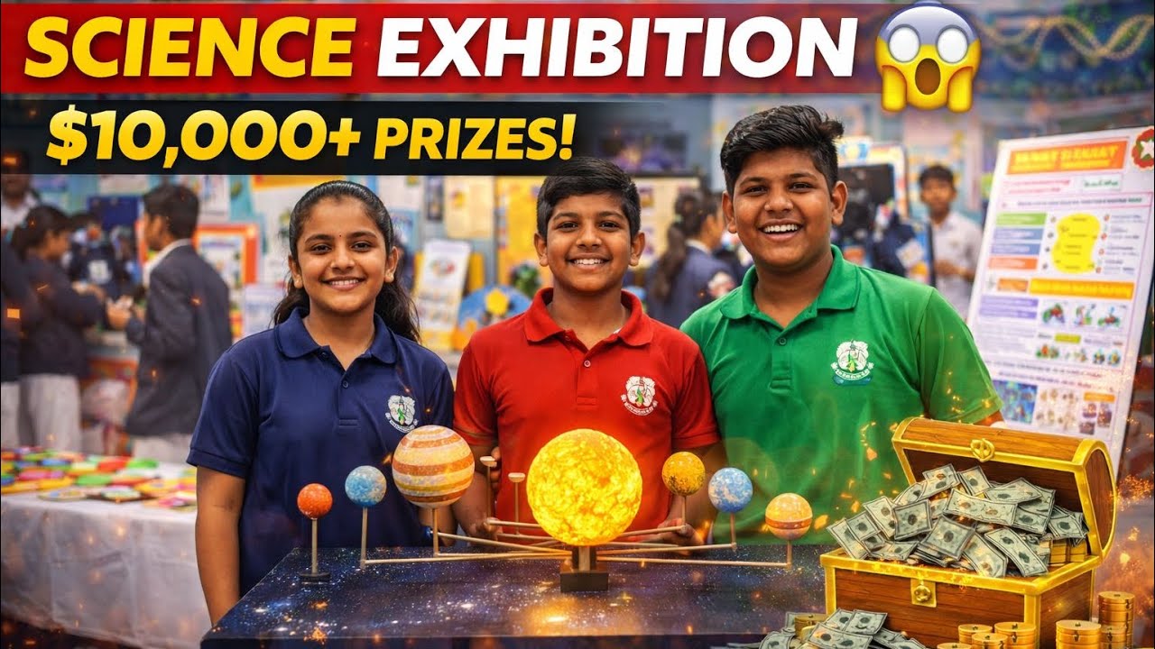 SCIENCE EXHIBITION 2025🌏🪐 S.D.V PUBLIC SCHOOL # Vlog Part-5
