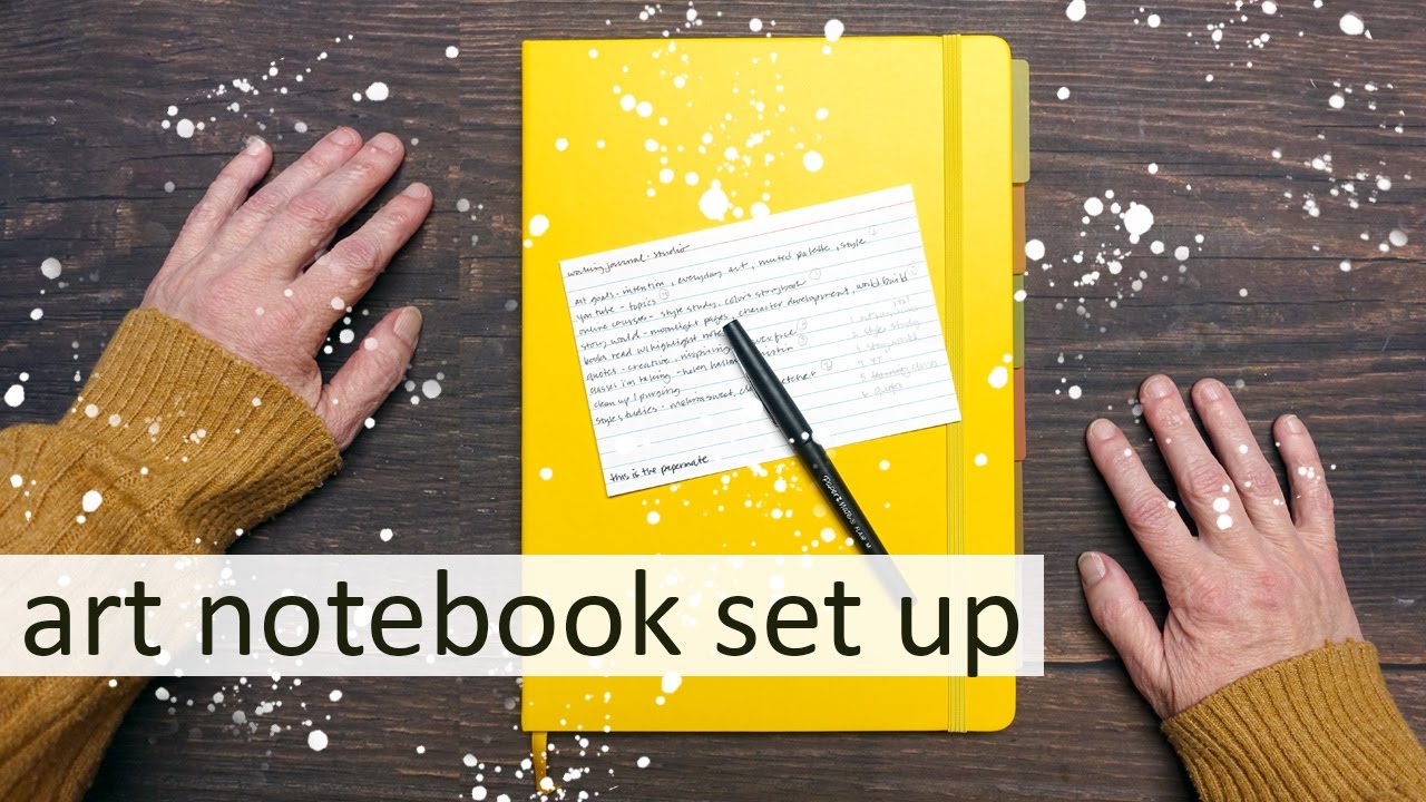 How to Set Up an Artist Notebook that You'll Actually Use