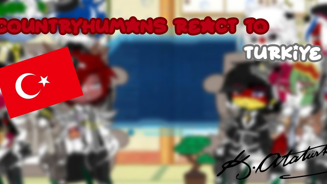 {🇹🇷} Countryhumans react to Turkiye (For October 29)  |NO SHİP| |Short Reaction| 