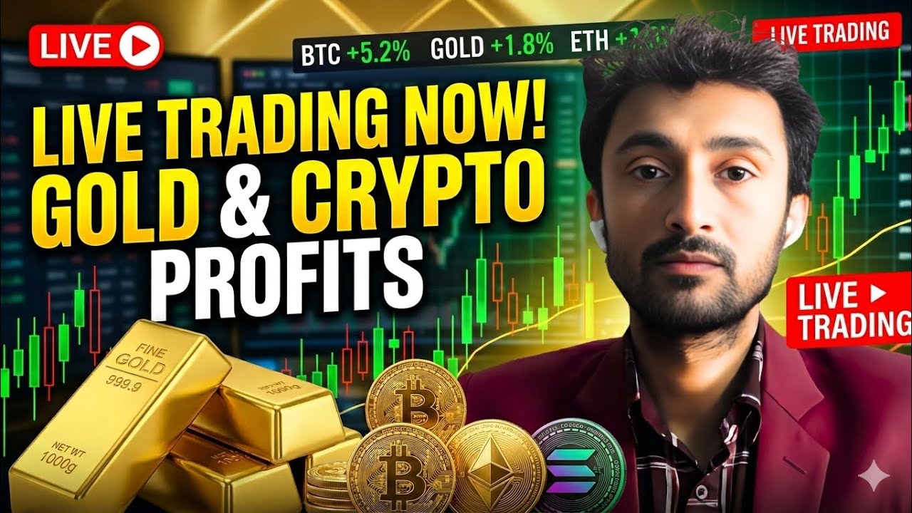 LIVE TRADING CRYPTO BITCOIN  GOLD |  15 April 2026 #trading #bitcoin #livetrading #forex #gold
