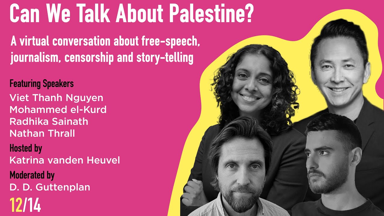 Can We Talk About Palestine?