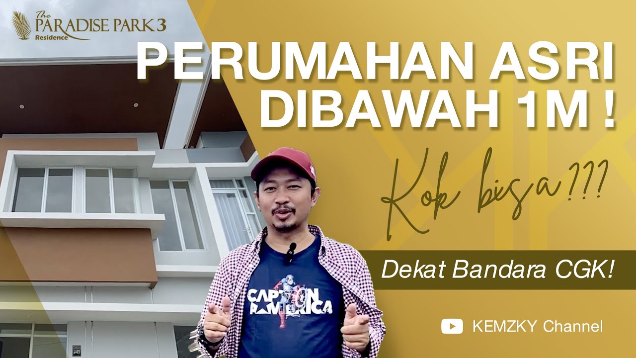 RUMAH CICILAN 3 JUTAAN DI PINGGIRAN JAKARTA ‼️ PARADISE PARK 3 SEPATAN